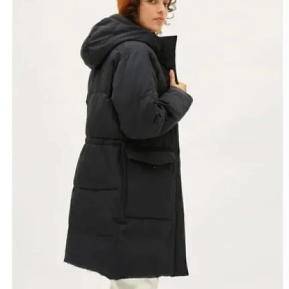 Everlane The ReNew Jacket Long Puffer Black NWT XS - Picture 4 of 8